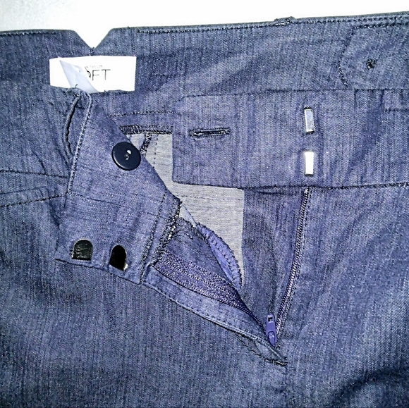 Ann Taylor Loft Size 4 Navy Blue "Julie" Business Career Trousers - Picture 5 of 6